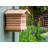 Branimirka Bee Free Standing 8 in x 9 in x 9 in Bumblebee House