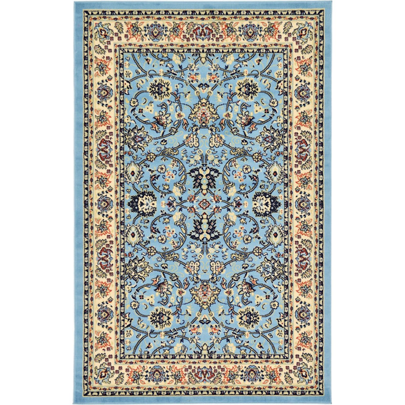 Zayandeh Oriental Indoor Rug, Rectangle 2'2" x 3'