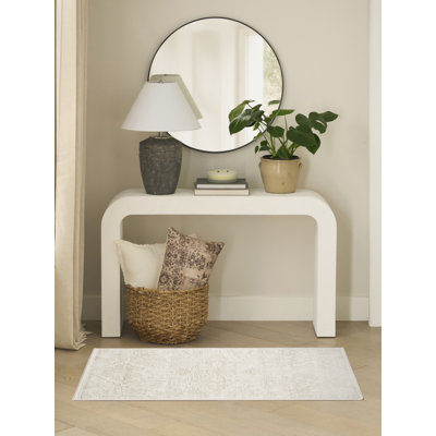 Tapis ivoire rétro 2 pi x 4 pi Lafever