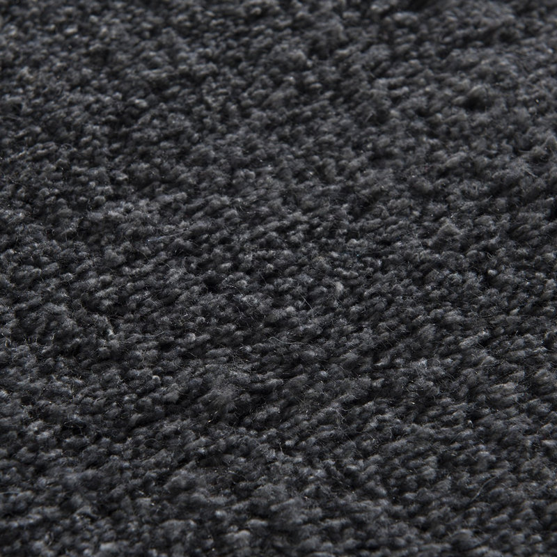Ensemble de tapis de bain en acrylique de qualité supérieure (2 pièces), anthracite, 19,7 x 23,6 pouces et 23,6 x 39,4 pouces | 100% acrylique antibactérien, hauteur des poils de 0,7 à 1,2 po | Dessous antidérapant, lavable à la machine pour un entretien facile