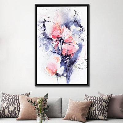 «Wind» par Lesia Binkin - Estampe numérique sur toile tendue avec châssis