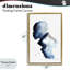 Cadre flottant silhouette Feeling Blue Portrait, conception par Simone Elum-777894307-777894305