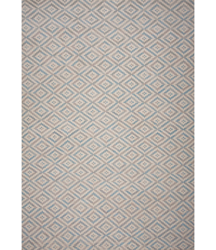 Geometric Area Rug in Beige