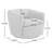 Jeremiah Barrel Swivel Upholstered Chair-101479856