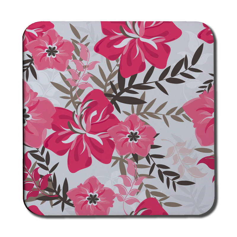 Glass Coaster Set