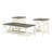 3 - Piece Solid Wood Solid Wood Top Living Room Table Set-2135797819-2135797818