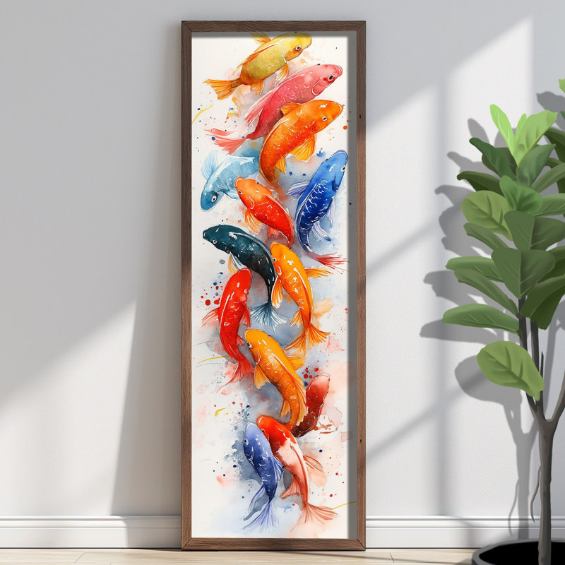 Élégante peinture décorative en panneau de fibres à densité moyenne, 15,7 x 47,2 x 0,1 pouces | 100% panneau de fibres à densité moyenne avec épaisseur de 3 mm, cadre 100% bois de pin | Œuvre d'art imprimé UV pour la décoration intérieure, le salon, le bureau, l'esthétique moderne