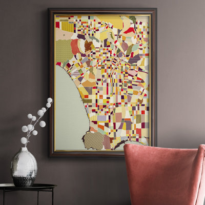 " Modern Los Angeles Map "