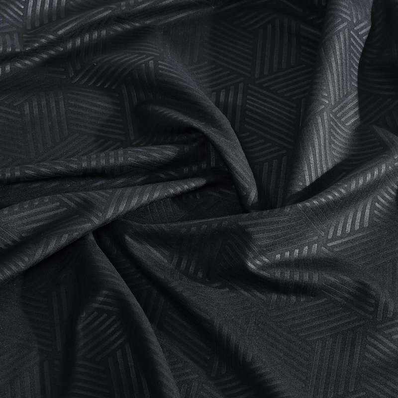 Liam Geometric Embossed Microfiber Sheet Set, Queen
