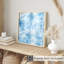 «Abstract Blue Myst», reproduction d'art moderne sans cadre-1101386974