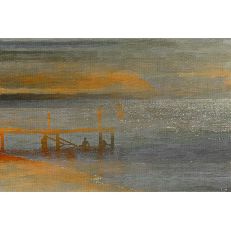 Parvez Taj - Wrapped Canvas Painting, 41cm H x 61cm W