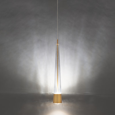 Luminaire suspendu 1 lumière DEL Quill