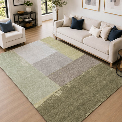 Tapis moderne lavable à la machine Premium
