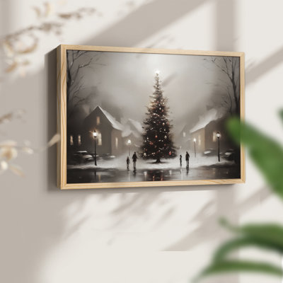 «Chirstmas Art» - DCCCL XXVII - Reproduction encadrée - Restickable