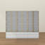 Armoire à vin avec porte en verre Modern Lighting - éclairage DEL, 6 tiroirs