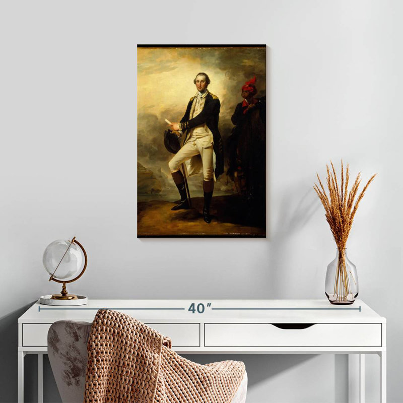 George Washington et William Lee, H 24 po x l 16 po