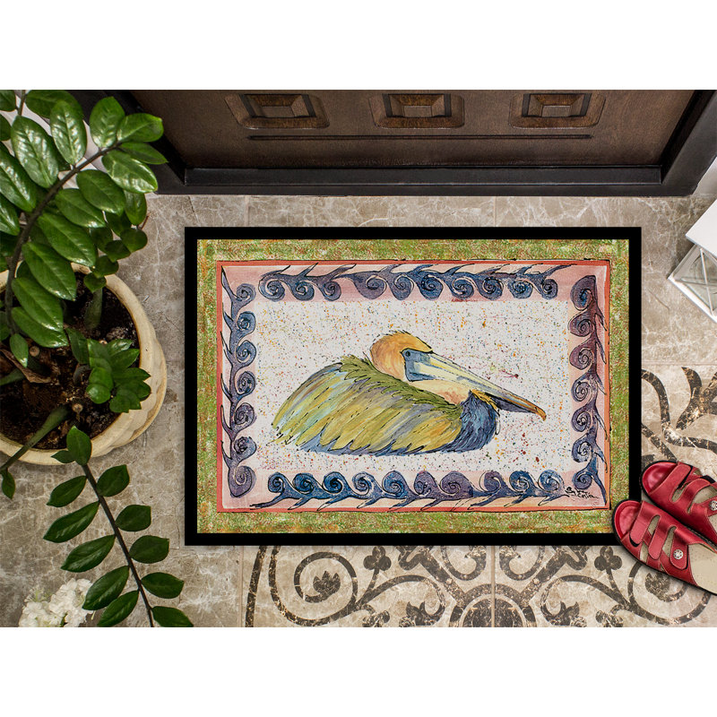 Paillasson intérieur / extérieur Pelican, Rectangle 1 pi 6 po x 2 pi 3 po
