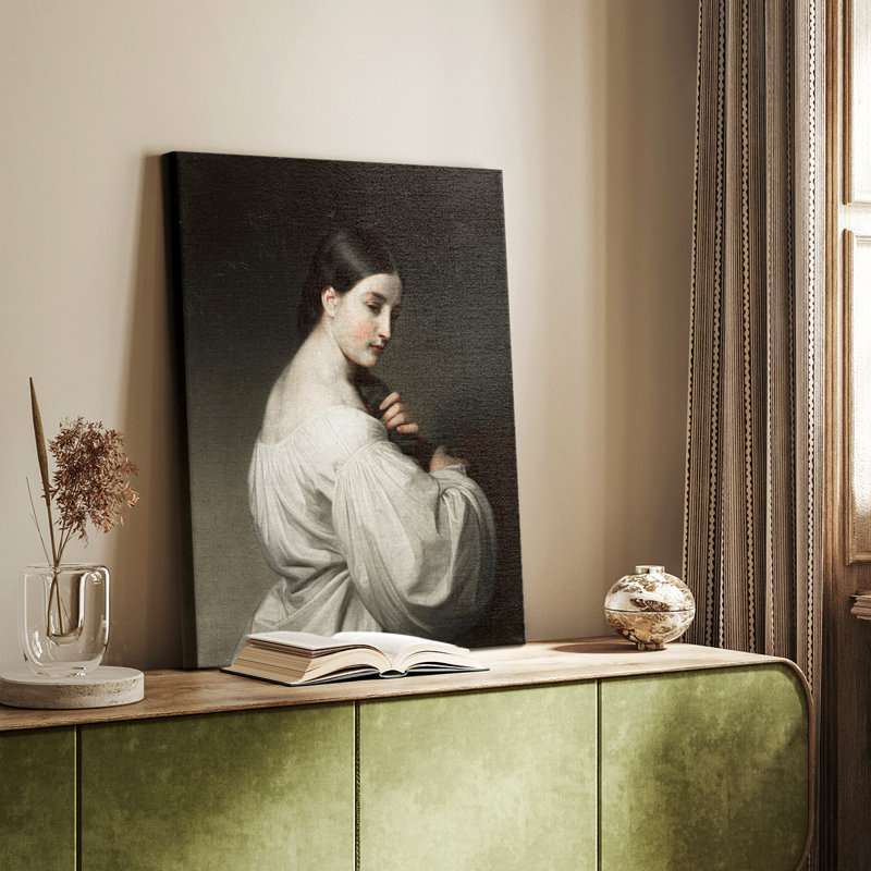 Impression de portrait rétro Cxxvi - galerie Cavas, H 60 po x l 40 po