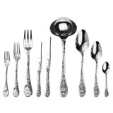 Casablanca 75 - Piece Stainless Steel Flatware Set - Service for 12