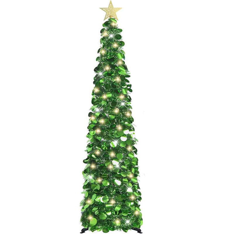 1.97' H Lighted Artificial Christmas Tree