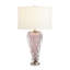 Rose Pink Art Glass Table Lamp