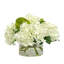 Hydrangea In A Cylinder Vase