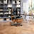 Double Layered Upholstered Executive Chairs with Footrest-1349653443