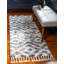 Tapis gris à motif géométrique Mitzy-1288350912