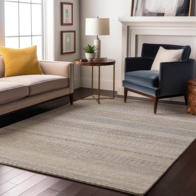 Premium Machine Washable Cerrito AMF576 Ivory Rug