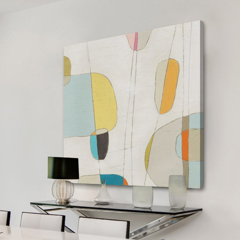 «Molecular Motion I», reproduction de peinture acrylique sur toile tendue, H 48 po x l 48 po x P 1,5 po
