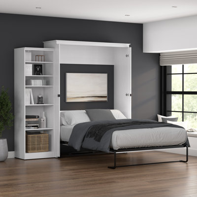 Murphy Bed with Shelving Unit