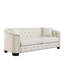 Canapé Chesterfield moderne de 77 pouces en velours-1810217609