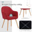 Osuna 49cm H Polyester Blend Upholstered Full Back Armchair-311059823-272918937