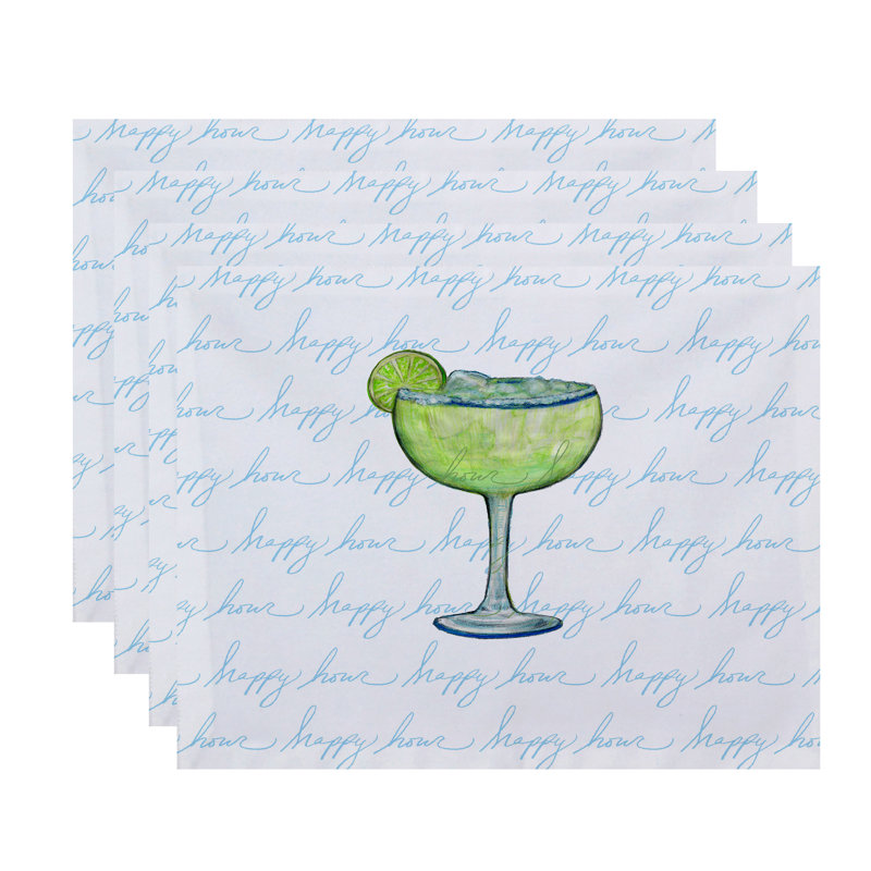 Napperon Josefien Margarita, Bleu pâle