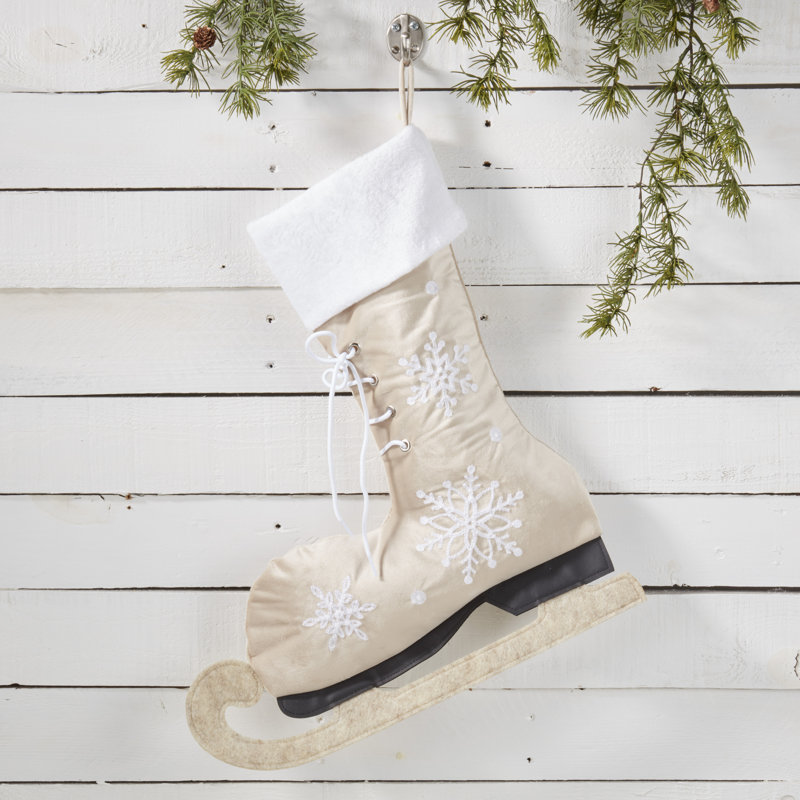 Chaussette de Noël Winery Charm, Beige