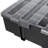 Stalwart Tool Box Organizer - Portable Parts Organizer with Customizable Compartments for Hardware