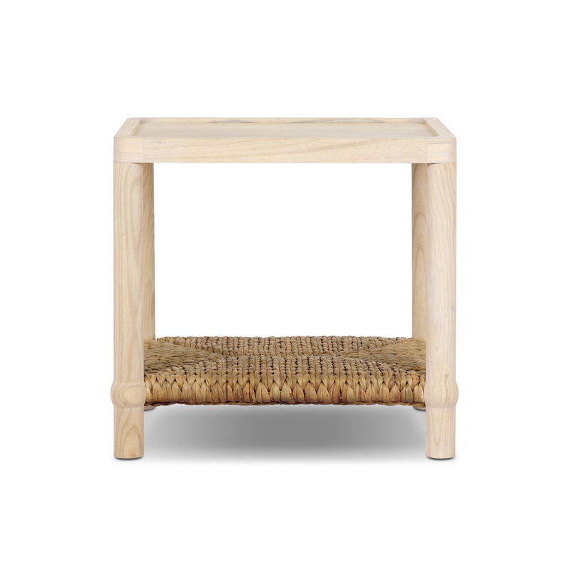 Gabriella End Table, Light Natural Sungkai
