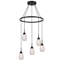 Lustre à plusieurs niveaux avec abat-jour 5 lumières Murphy-443522876-443430979