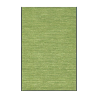 Tapis de zone vert contemporaine