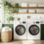 Étagère à lessive à 2 niveaux pour comptoir à linge à deux niveaux Kaboon l 54 po x P 28 po x H 12 po-122871969-119893861