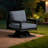 Outdoor Swivel Chair with Premium Cushion-1928069933