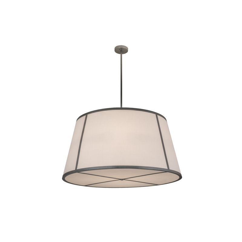 Lustre tambour unique à 8 lumières Gahl