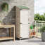Vidaxl Garden Shed Engineered Wood Outdoor Storage For Tools Supplies Wooden-129097172