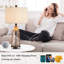Lampes de table en rotin Bhajan