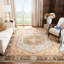 Samarkand 100 One Hundred Seven Area Rug In Blue / Brown-1476856600