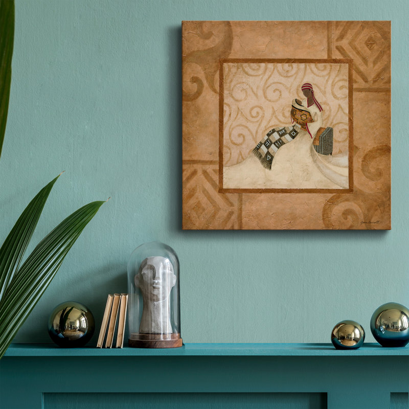«A Mother's Love», peinture sur toile tendue, H 10 po x l 10 po x P 1,5 po