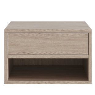 Osaka 70cm W Solid + Manufactured Wood Bedside Table