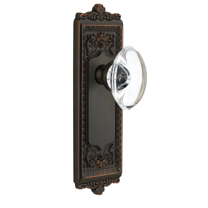 Plaque de porte Grandeur Windsor, Bronze intemporel, 2-3/4"