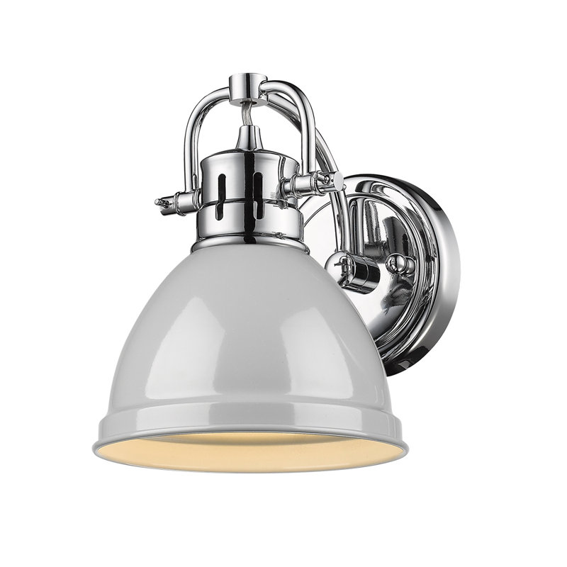 Dimmable Vanity Light, Gray, Chrome