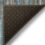 Tapis de couloir mauve à rayures tissé à plat à la machine 2 pi 3 po x 7 pi 6 po Honorine